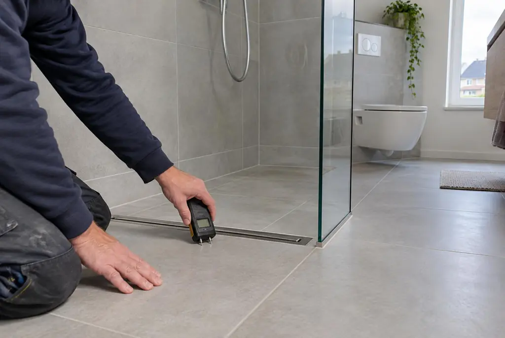 Lekdetectie Olst – badkamer in een nieuwbouwwoning